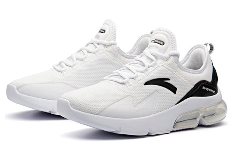 ANTA Half Cushion Running Shoes 'White Black' 91845510-4