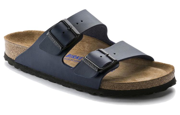 Birkenstock Arizona Soft Footbed Birko-Flor 'Blue' 0051061