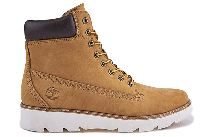 (WMNS) Timberland Keeley Field 6 Inch Wide-Fit Boot 'Wheat Nubuck' A26JB