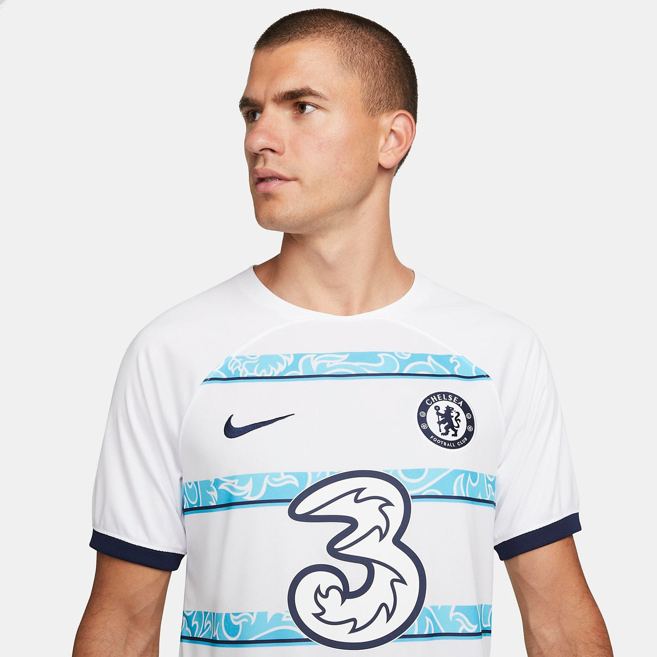 Nike Chelsea FC 22/23 Away Jersey 'White Blue' DM1834-101