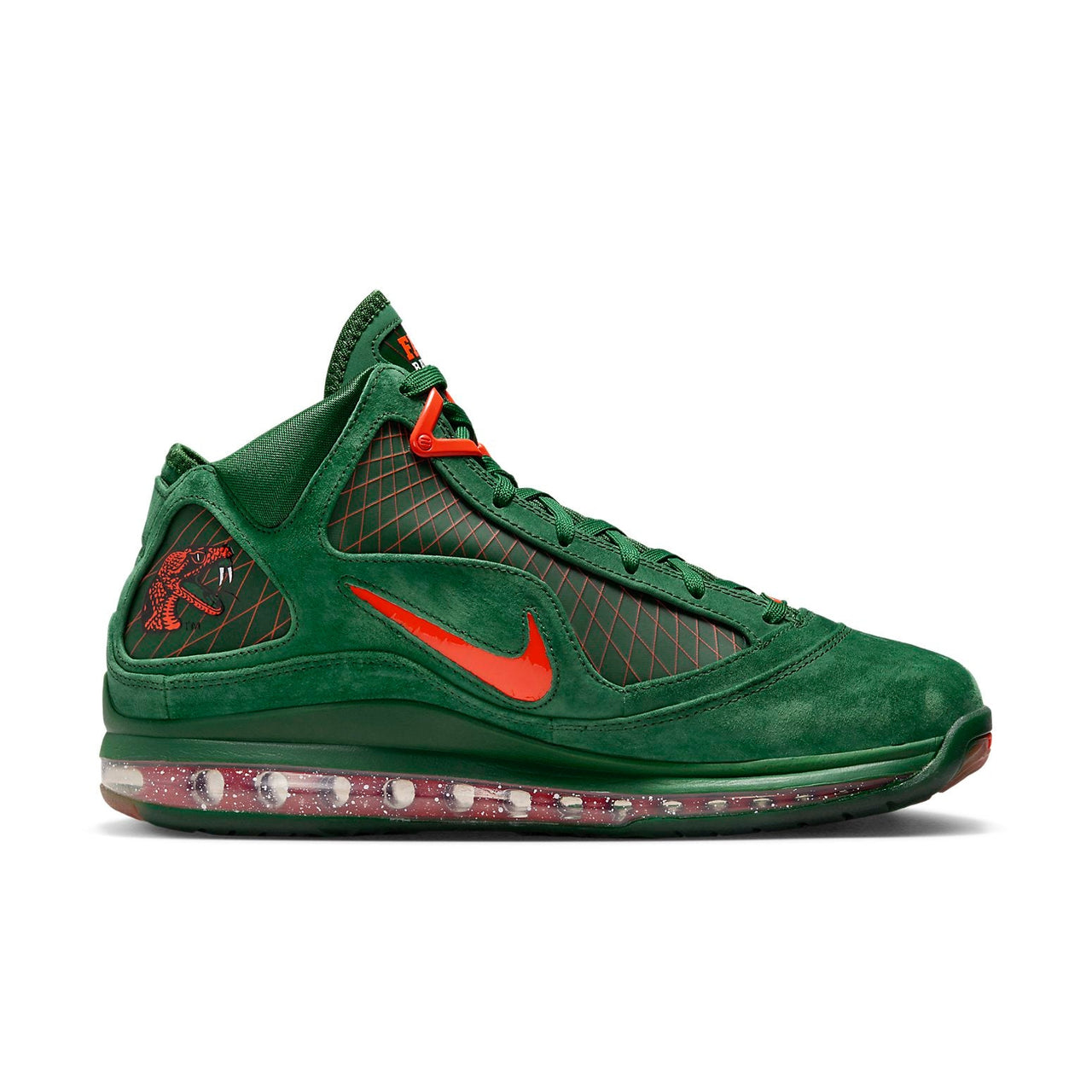 Nike x Florida A&M University LeBron 7 Retro 'Rattlers - Gorge Green' DX8554-300