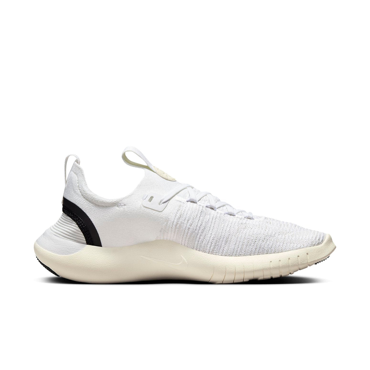 (WMNS) Nike Free RN NN Road Running Shoes 'White Coconut Milk Photon Dust Black' DX6482-100