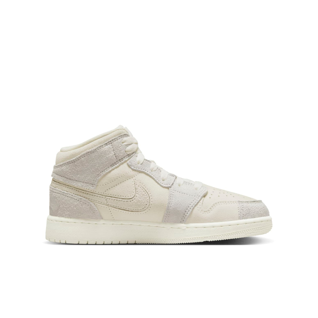 (GS) Air Jordan 1 Mid SE 'Craft Pale Ivory' FN7449-100