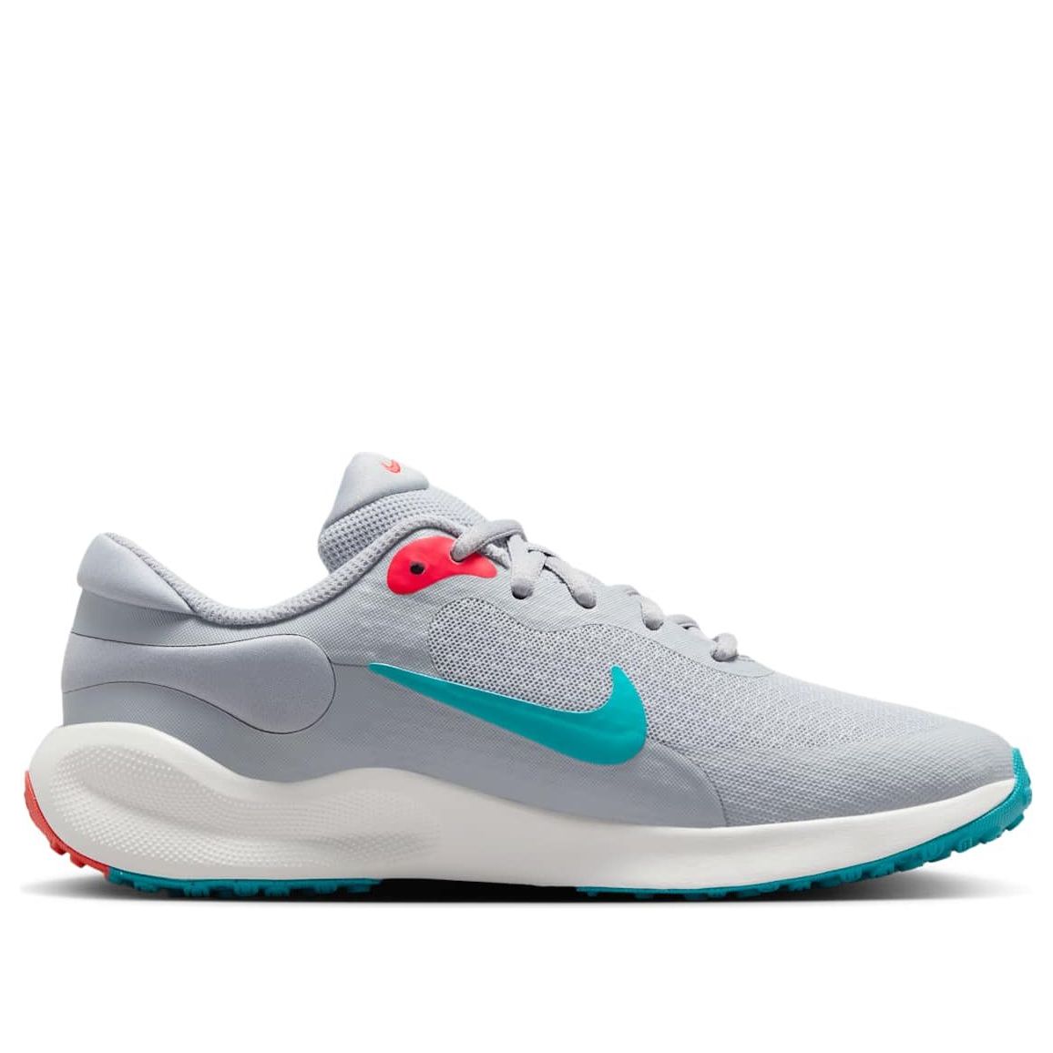 (GS) Nike Revolution 7 'Wolf Grey Dusty Cactus' FB7689-008