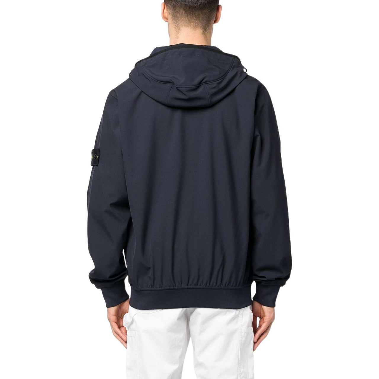 STONE ISLAND Light Soft Shell-R Hooded Jacket 'Navy' 781540927-V0020