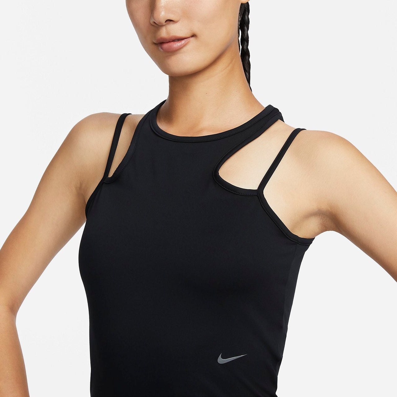 (WMNS) NIKE Dri-Fit Sports Vest 'Black' DX6488-010