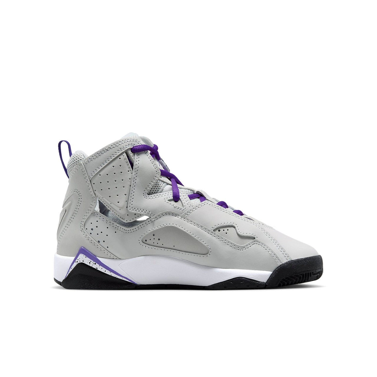 (GS) Air Jordan True Flight 'Base Grey Purple Venom' 343795-052