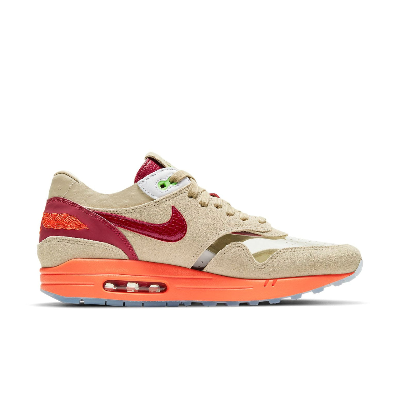 Nike x CLOT Air Max 1 'Kiss of Death' 2021 DD1870-100