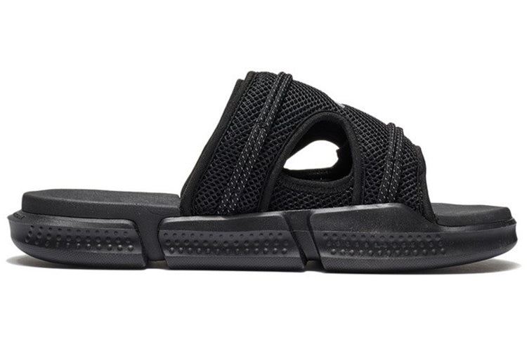 Li-Ning Reflective Sandals 'Black Silver' AGAS013-2