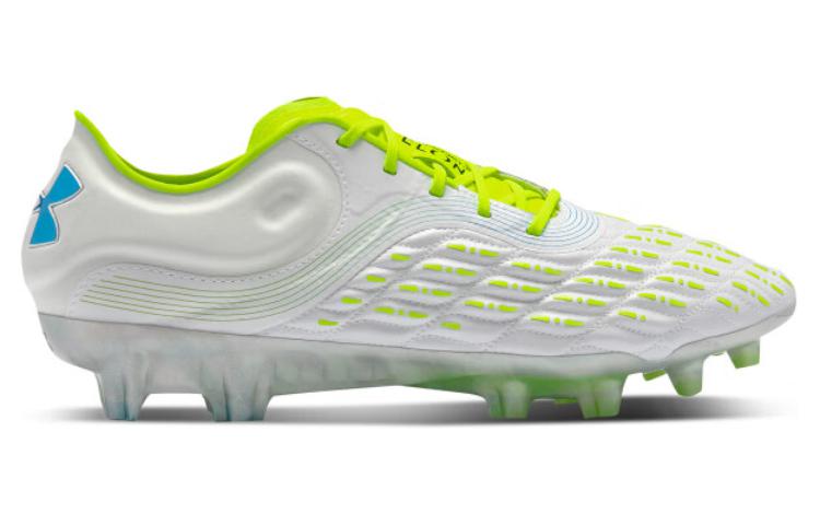 Under Armour Clone Magnetico Pro Elite 3.0 Soccer Cleats 'White Solar Green' 3026740-103