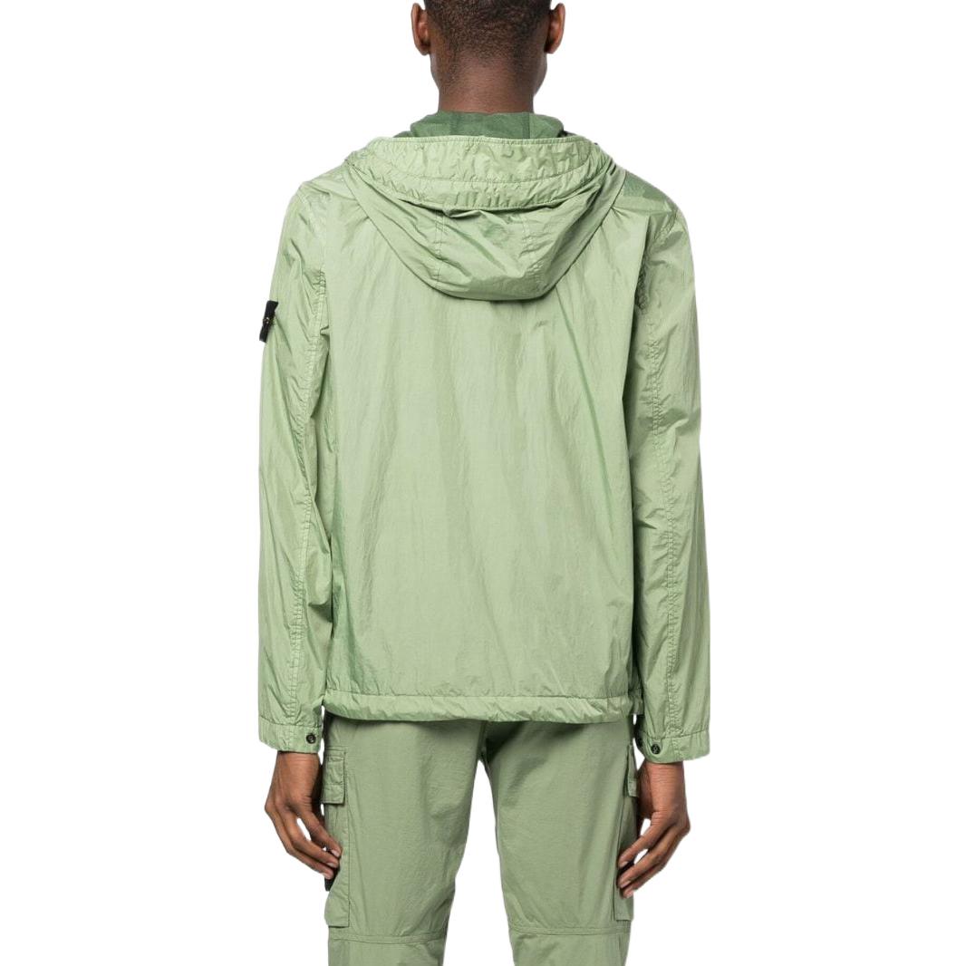 STONE ISLAND Crinkle Reps Hooded Jacket 'Sage' 781540522-V0055