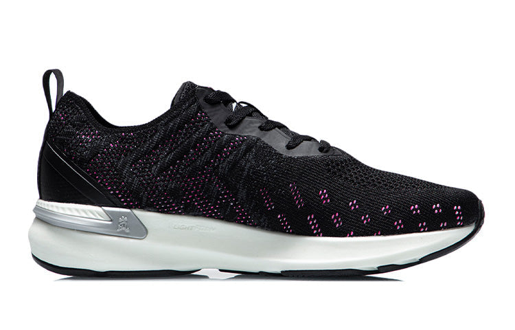 (WMNS) Li-Ning Lifestyle Sportswear Running Shoes 'Black' ARHR132-1