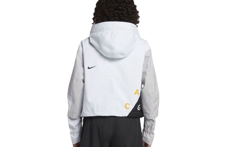 (WMNS) Nike Lab ACG Gore-Tex Waterproof Jacket 'Wild Ash White' AJ0954-092