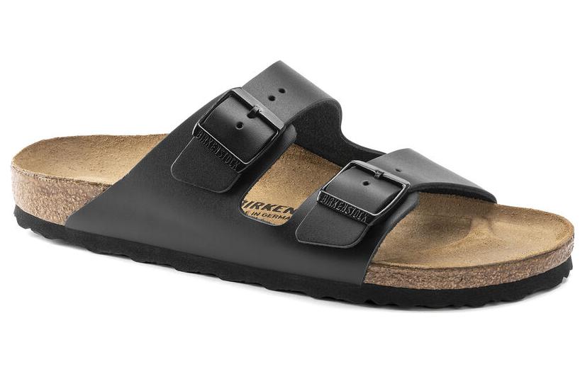 Birkenstock Arizona Birko Flor Narrow Fit Sandals 'Black' 0051193