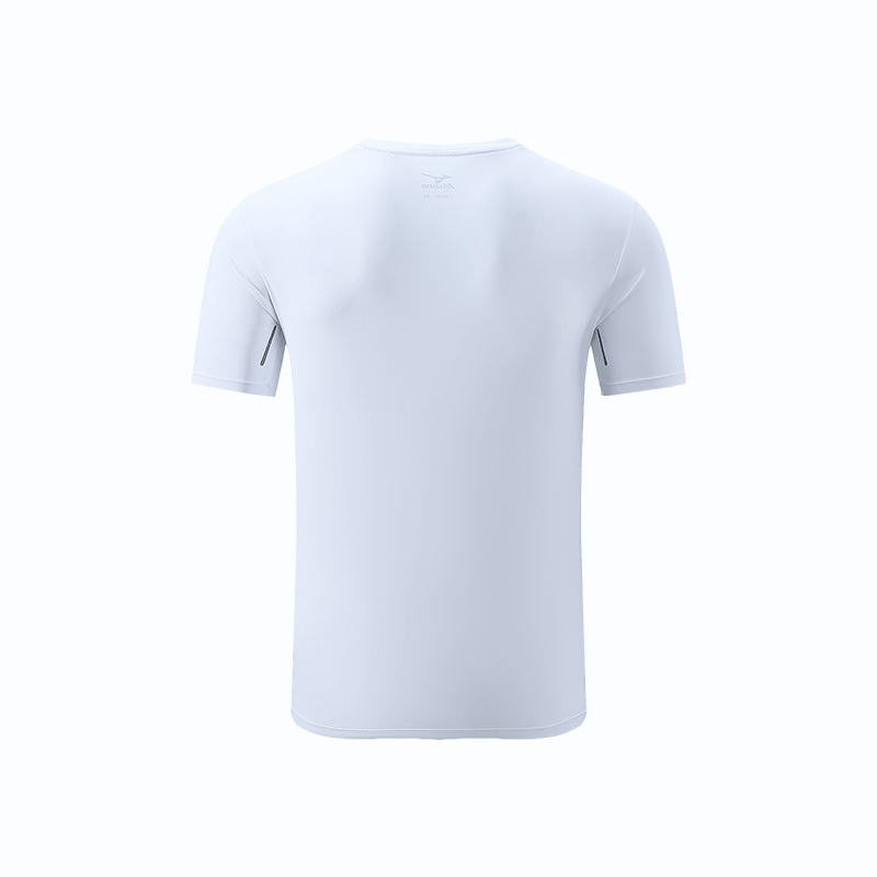 Mizuno Outdoor Letter Printed T-Shirt 'White Black' A2CA4109