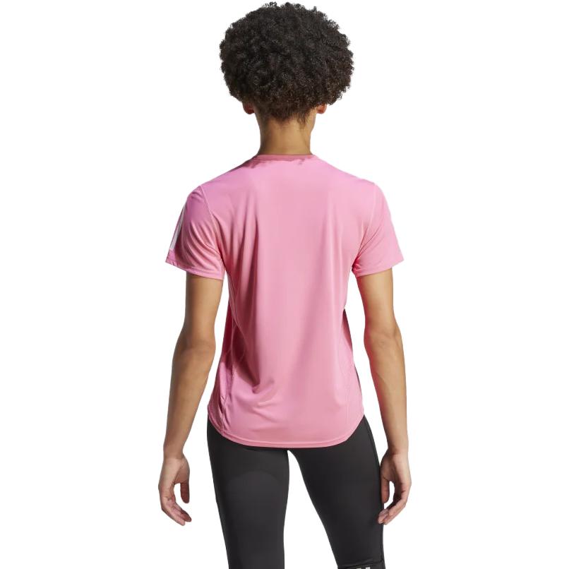 (WMNS) adidas Own the Run T-Shirt Asia Sizing 'Pink' IL4128