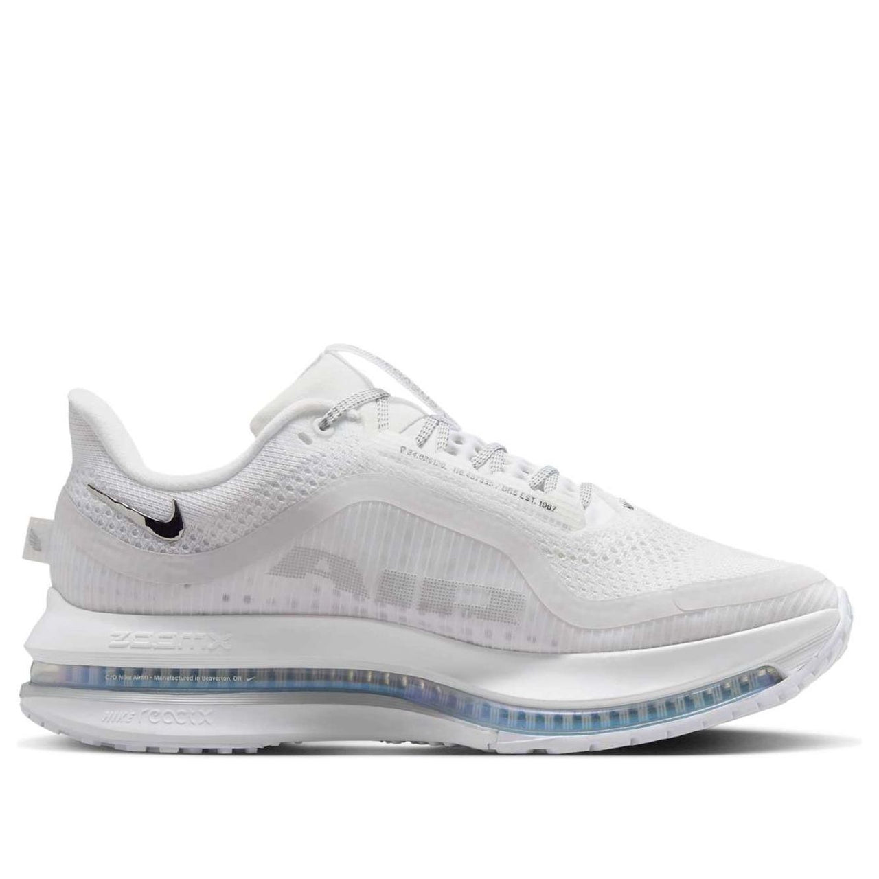 (WMNS) Nike Air Zoom Pegasus Premium 'White Metallic Silver' HQ2593-102