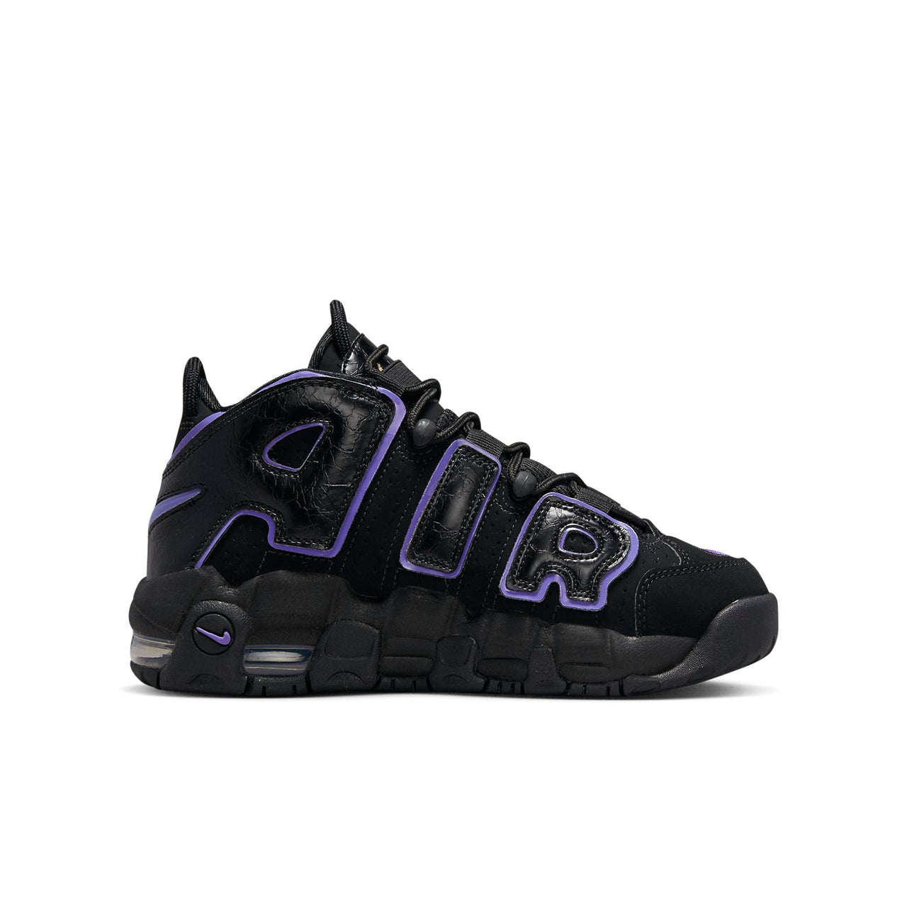 (GS) Nike Air More Uptempo 'Black Action Grape' DX5954-001