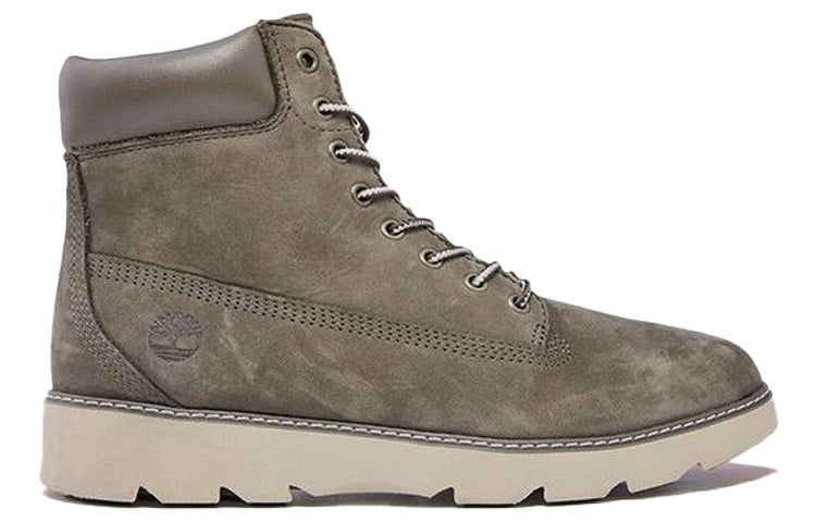 (WMNS) Timberland 6 Inch Keeley Field Wide-Fit Boots 'Olive Nubuck' A1YEW