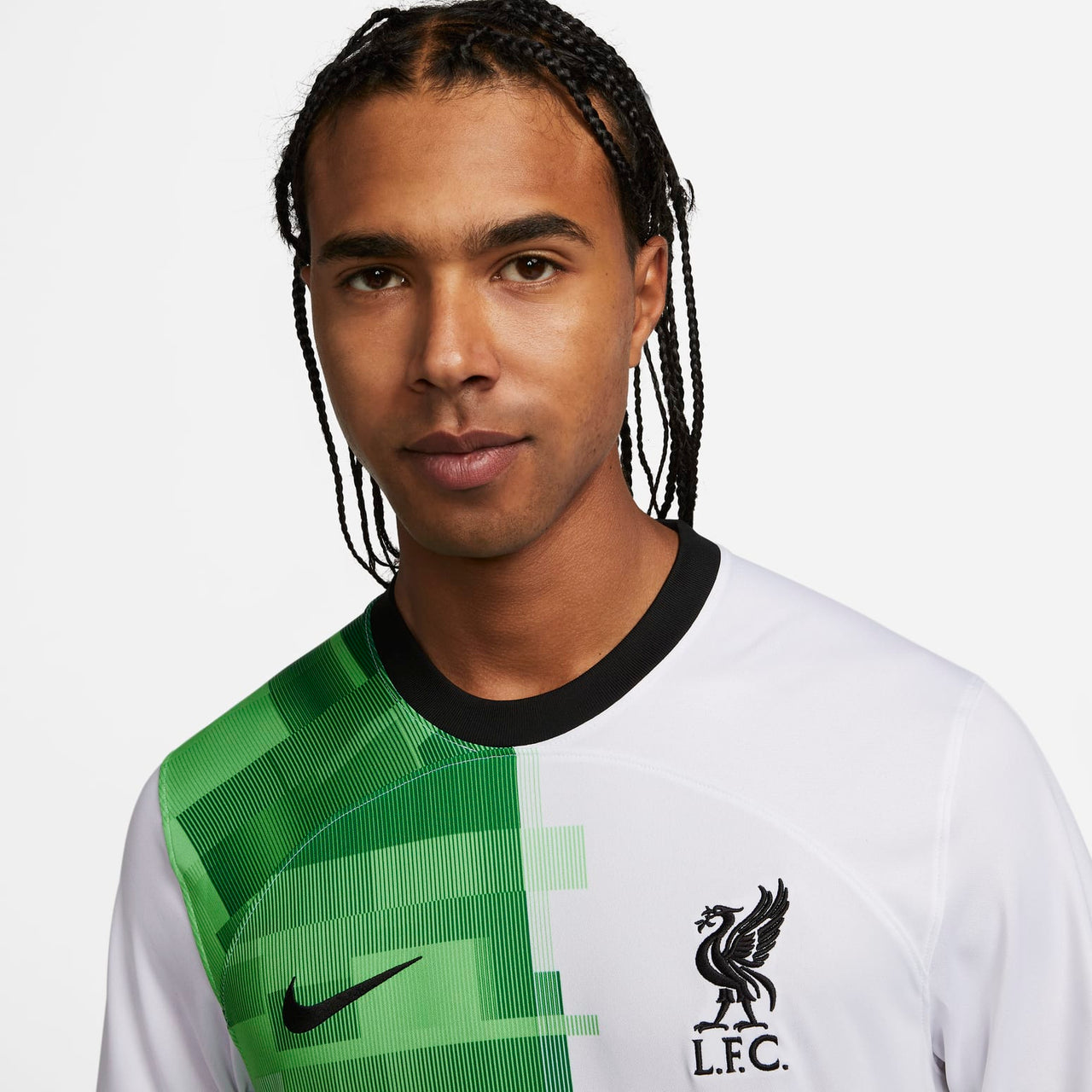 Nike Liverpool FC 23/24 Stadium Away Jersey 'White Green' DX2690-101