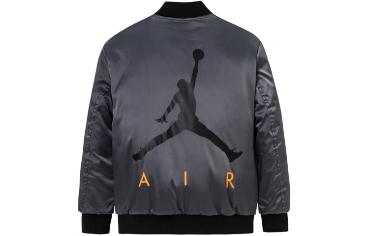 (GS) Air JordanPoly Padded Bomber Jacket 'Dark Grey' JD2242015GS-002