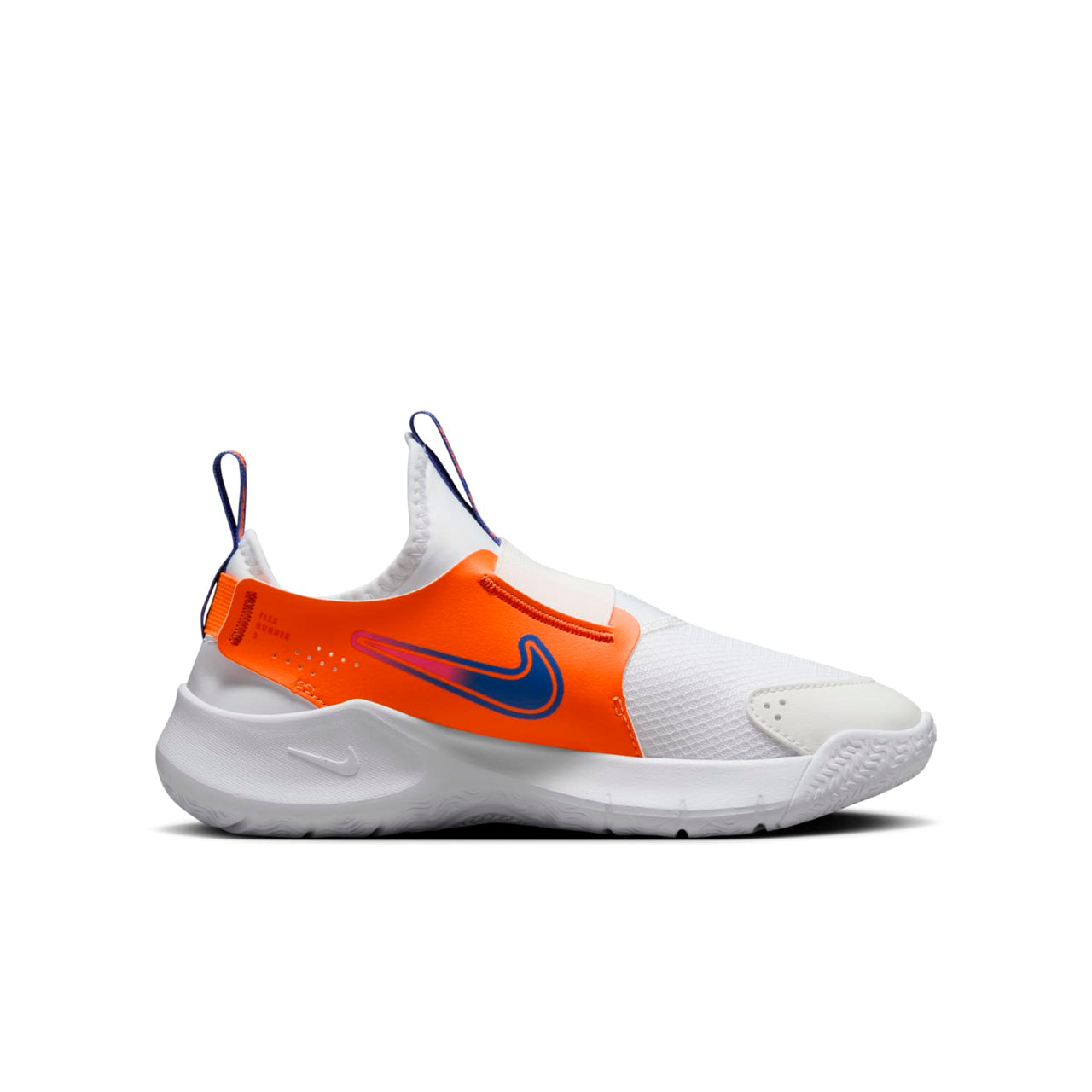 (GS) Nike Flex Runner 3 'White Total Orange Blue' FN1294-101