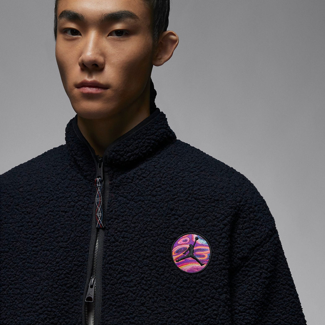 Air Jordan Fearless Full-Zip Winter Jacket 'Black' FV4017-010