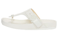 LOEWE Logo-plaque Flat Leather Sandals