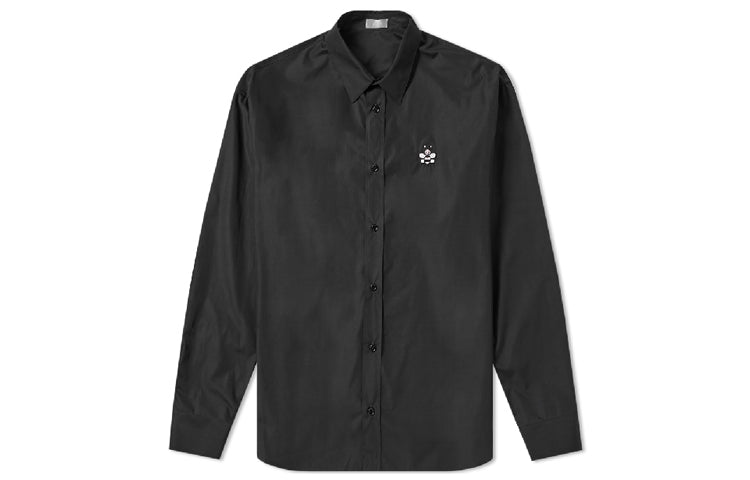 Kaws X DIOR Shirts Men Black