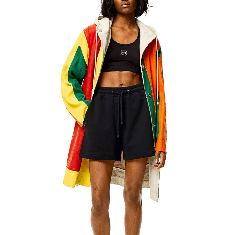 LOEWE SS22 Casual Shorts Women's Black