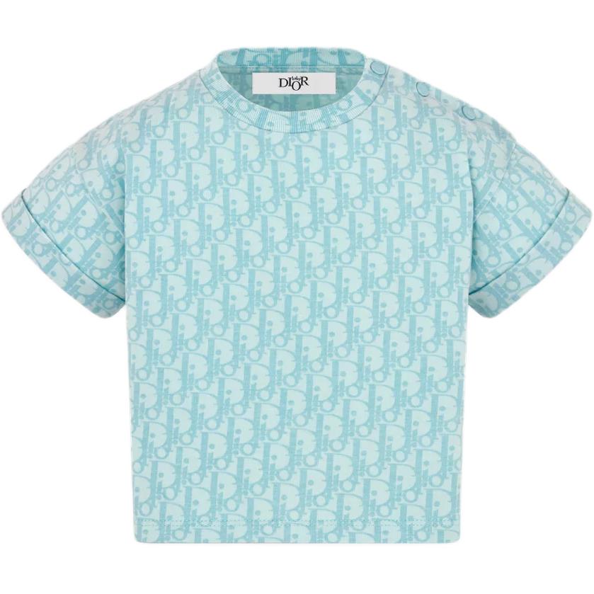 DIOR T Shirt Blue Infant And Toddler