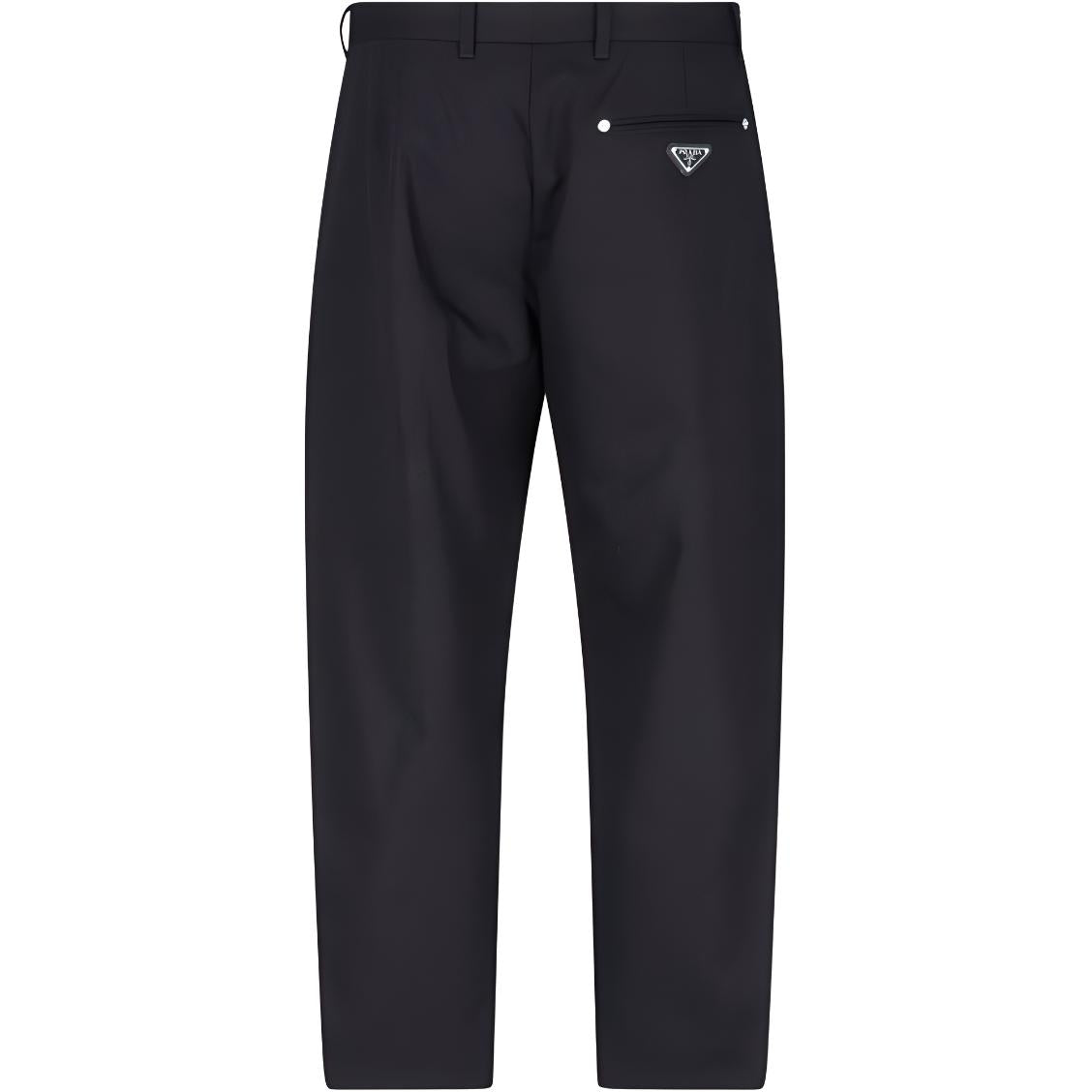 PRADA Triangle Logo Tapered Leg Jeans