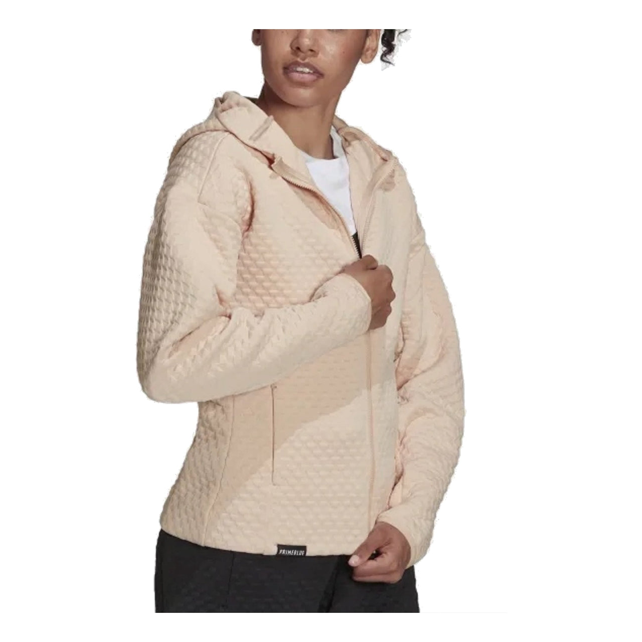 (WMNS) adidas Z.N.E. Sportswear Full Zip Hoodie 'Pink' H42063