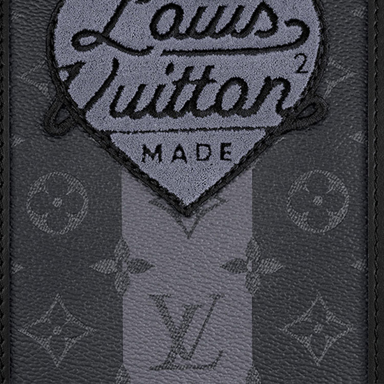 LOUIS VUITTON X Nigo Keepall Bandouliere 55 Monogram Stripes Eclipse