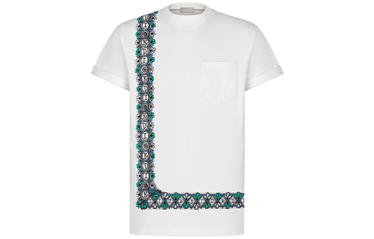 DIOR Quarterly New Products T Shirt Men's White