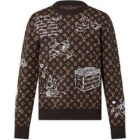 LOUIS VUITTON Sweater Men's Brown