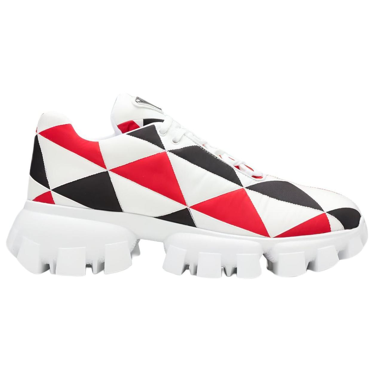 PRADA Shock Absorbers With Slip Resistant And Abrasion Resistant Properties Low Top Casual Shoes