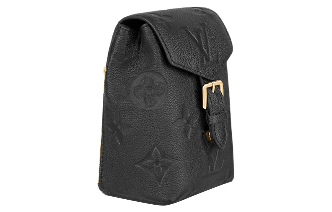 LOUIS VUITTON Tiny Backpack Monogram Empreinte Black
