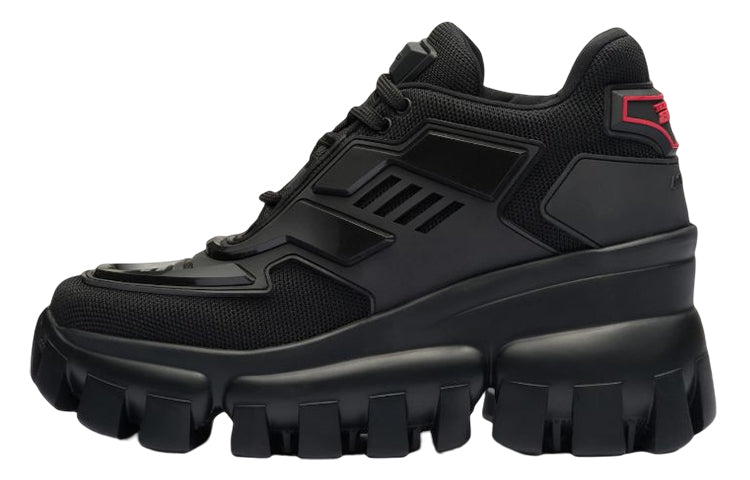 PRADA Cloudbust Thunder Mid Top Sneakers 'Black' Women's