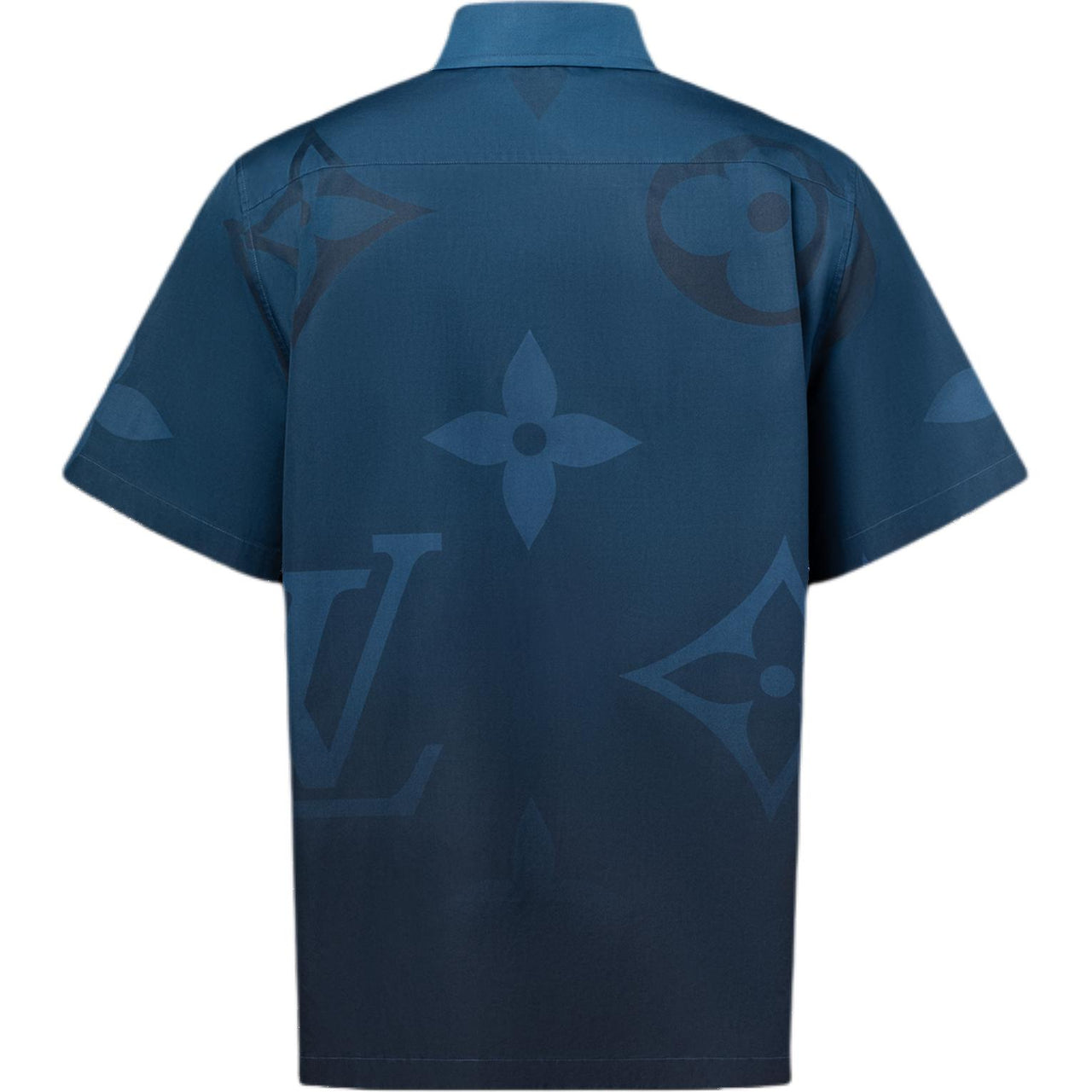 LOUIS VUITTON Monogram Printed Short-Sleeved Shirt