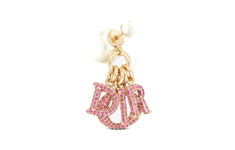 DIOR Earrings Women's Pink