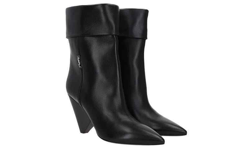 SAINT LAURENT Niki Pointed Toe Boots Women's