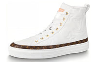 LOUIS VUITTON Lv Stellar Sports Boots White Women's
