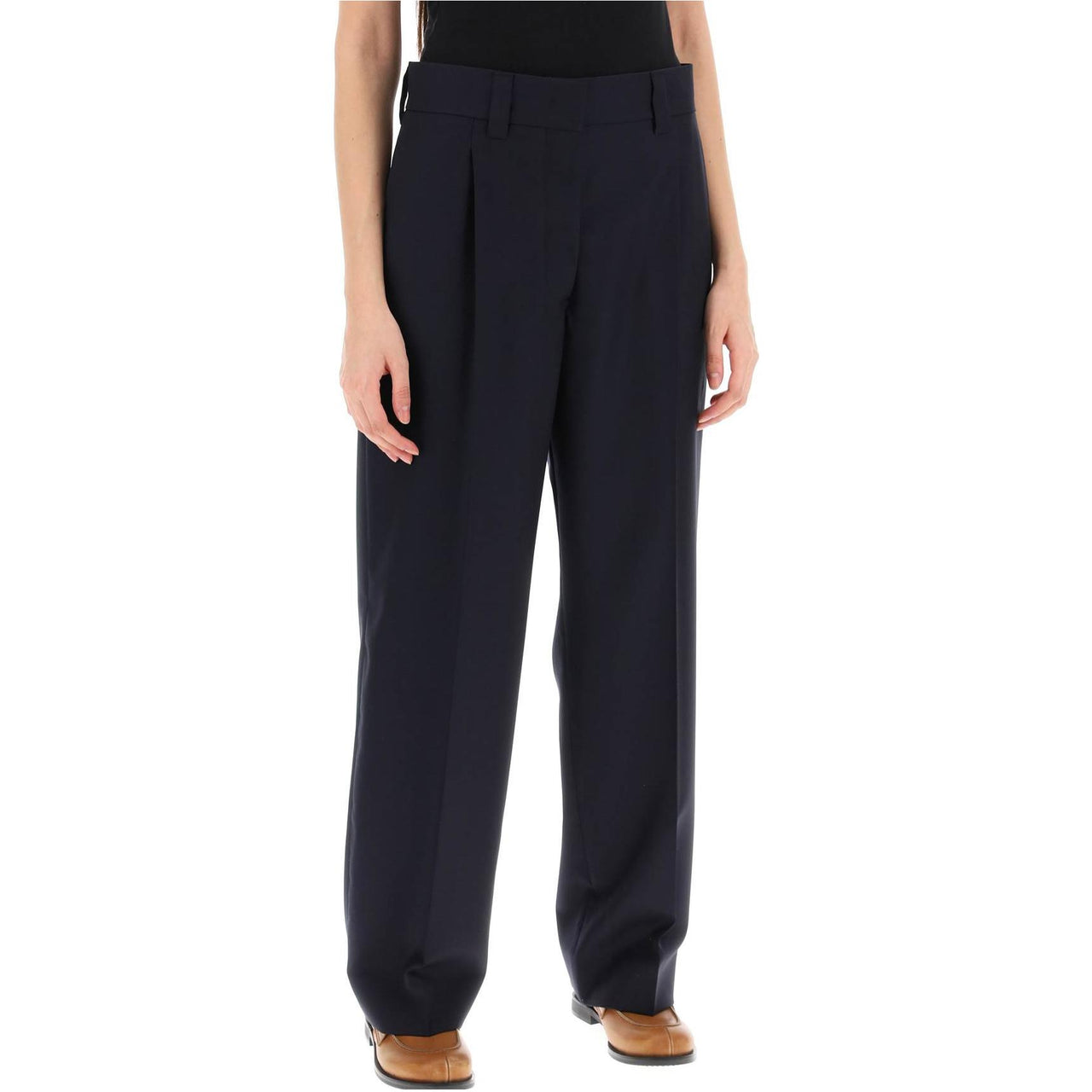 MIU MIU Casual Pants Women's Navy