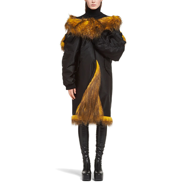 PRADA Coats Women's Black