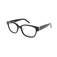 SAINT LAURENT Plate Frame Oval Eyeglass Frames Women's