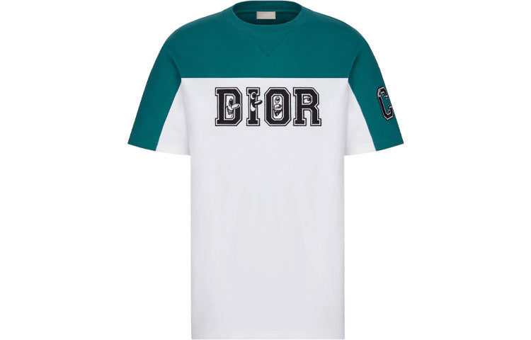 DIOR Quarterly New Products T-Shirts Men Navy Blue