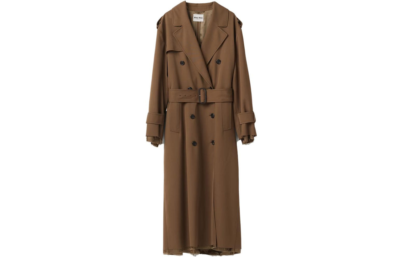 MIU MIU Coat Women's Cork Beige