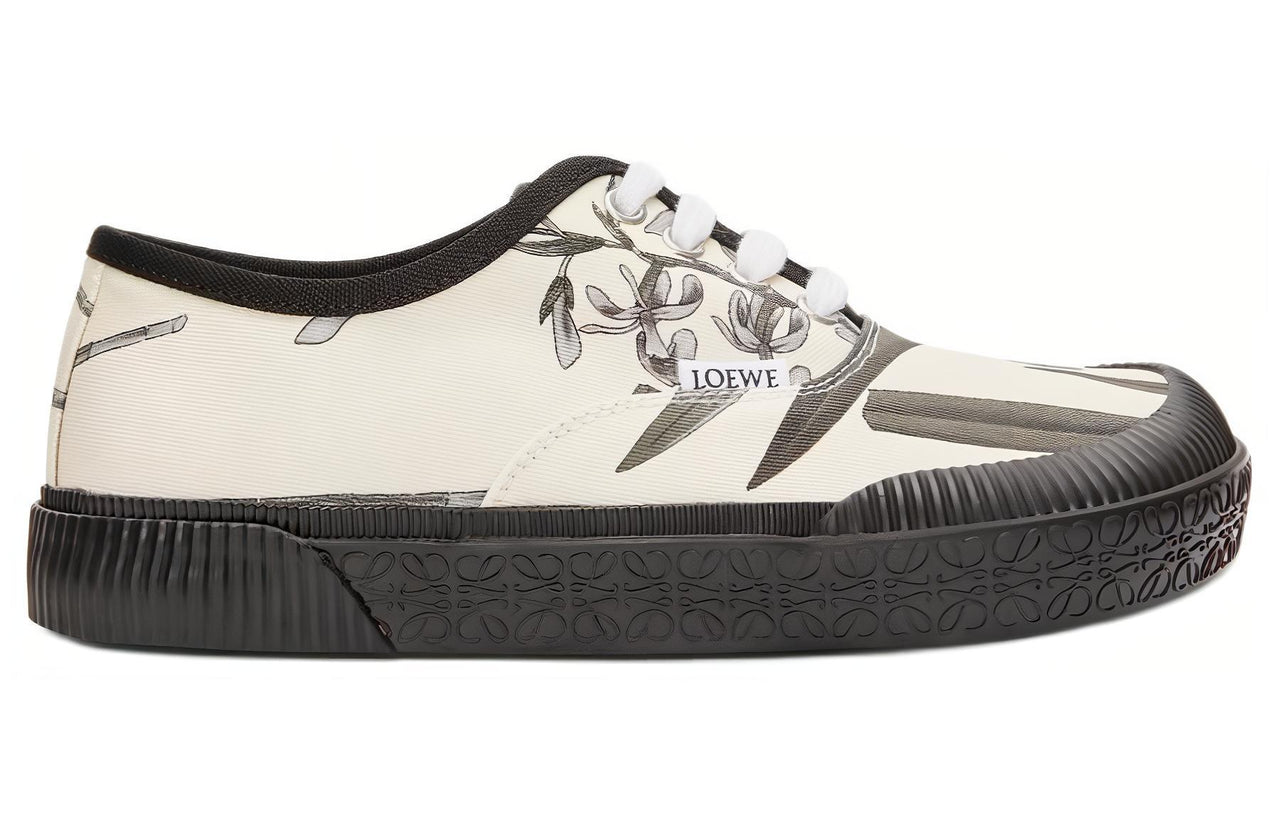 LOEWE Women's Terra Vulca Lace-Up Sneaker Wide 'Printed Floral'