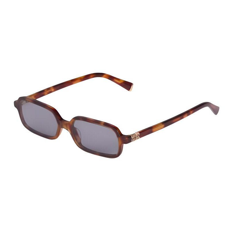MIU MIU Square Sunglasses Women's Tortoiseshell